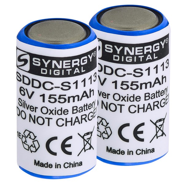 Synergy Digital Dog Collar Batteries, Compatible with Dog Guard DG5