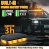 Rechargeable Emergency Roof Top Strobe Light Wireless Battery, 17 Flashing