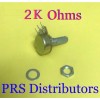Unbranded 2K OHMS Linear Panel Mount Volume Control B2K Potentiometer