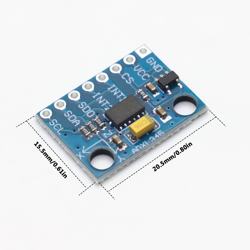 APKLVSR Pack of 5 ADXL345 Digital Module for Accelerating Gravity