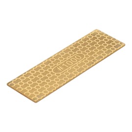 Eyewood Double-Sided Diamond Hand Held Whetstone (#400/#1000) Sankyo Corporation [Titanium Coating/For Sharpening Cutlery and Scissors]