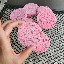 10-Pack Massage Cleansing Sea Sponges Set 2ea