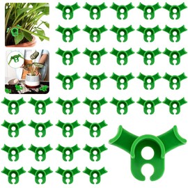 Pack of 120 Plant Benders, 90 Degree Plant Support Clips, Plant Training Bending Clips, Plant Training Bending Clips, Plant Trainer Low Load, Plant Clips for Climbing Plants