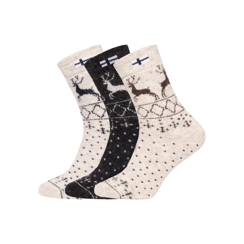 A Pair of Norwegian Socks for Men and Women, S