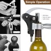 Wine Bottle Opener Gift Set with Wooden Box, Premium Stainless