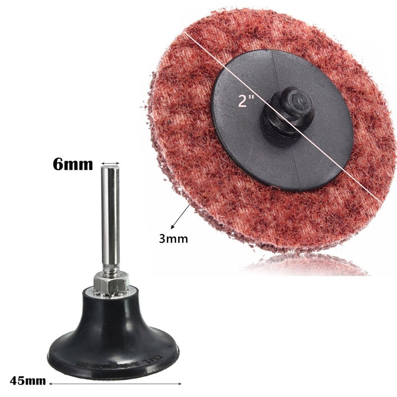 Gasea 15pcs 2 Inch Quick Change Discs Surface Conditioning Sanding