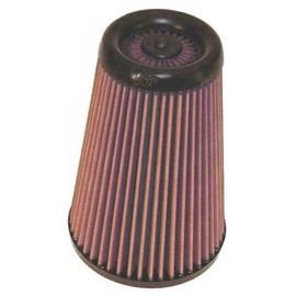 K&N Universal Clamp-On Air Filter: High Performance, Premium, Washable, Replacement Filter: Flange Diameter: 3 In, Filter Height: 8.688 In, Flange Length: 0.938 In, Shape: Round Tapered, RX-3990-1