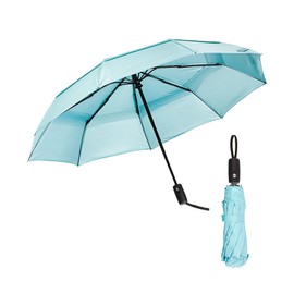 Mr. Pen- Windproof Travel Umbrella, Light Blue, Automatic Umbrellas for Rain, Compact Umbrella, Travel Umbrella Compact, Umbrella Windproof Umbrella, Umbrellas for Rain Windproof, Portable Umbrella