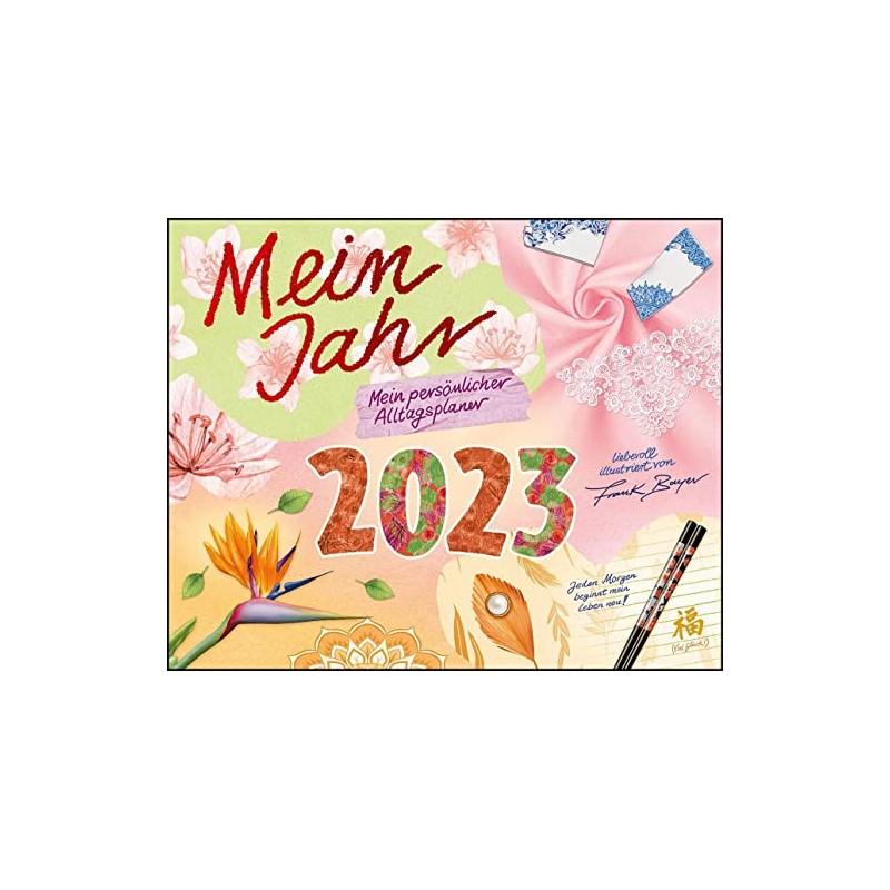 Mein Jahr 2023 - Mein persönlicher Alltagsplaner - Wand-Kalender -