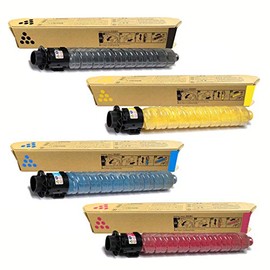 Toner Tap for Ricoh Aficio MP C2003 C2004 C2503 C2504 C2503H Compatible 841918 841921 841920 841919 High Yield (4 Pack Bundle)