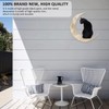 Jetcloud Wall Decor Black Cat and Moon Metal, Hanging Modern