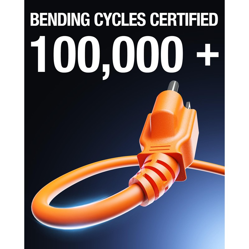 ALIENSX UL Listed Heavy-Duty Power Station Fast Charging Cable