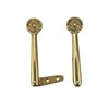 Renovators Supply Stair Carpet Runner Holder Clips Decorative Floral Design