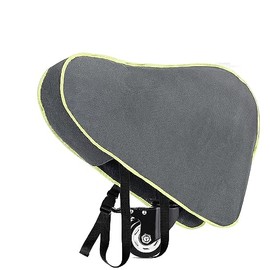 Shiwaki Protective cover for drawbar, for caravan, caravan and trailer, large protective cover for drawbar, with green reflective strips