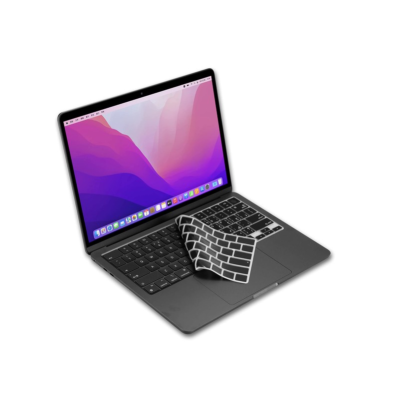 XSKN Arabic Black US Version Silicone Keyboard Cover for 2023