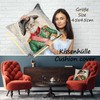 ANRO Cushion Cover Decorative Cushion Sofa Cushion Cover Tapestry Napoleon