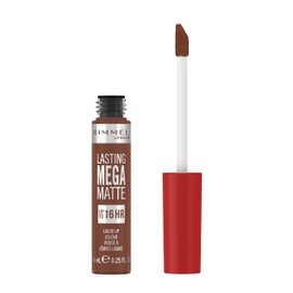 Rimmel London Lasting Mega Matte Liquid Lipstick, Long-Lasting, Hydrating, Vegan Formula - 725 - Love Bite, 7.4ml (0.25oz)