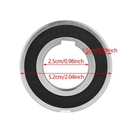 CSK25PP 25 * 52 * 15 mm Sprag One Way Bearing Dual Keyway Freewheel Bearing