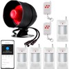WiFi Alarm Security System, 120dB Home Alarm System with Free