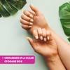 TRIXES Extra-Long Acrylic Nail Extensions - Oval, 10 Sizes -