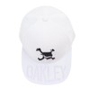 Oakley SKULL BRIM LOGO CAP 24.0 Cap, (100) WHITE