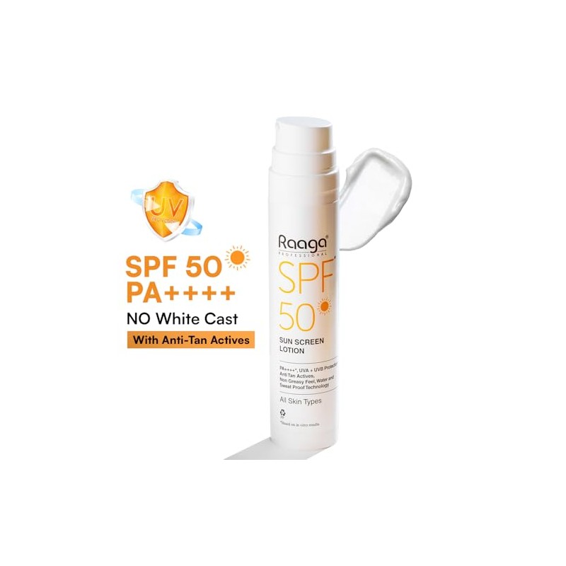 Raaga Professional Loción Protectora Solar Raaga Fps 50 De Amplio