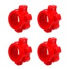 BESPORTBLE 4 Pcs Barbell Clamps Barbell Spinlock Collar Screw Clamps