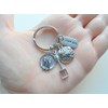 Food Server, School Lunch Serving Staff Appreciation Keychain, World Globe