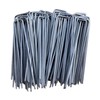 6 Inches Heavy Duty Galvanized Steel Garden Stakes Staples Securing