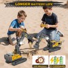 Remote Control Excavator Toy RC Play Excavator Construction Vehicles, 11CH