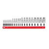 TEKTON 1/4, 3/8, 1/2 Inch Drive Hex Bit Socket Set