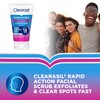 Clearasil Rapid Action Exfoliating Scrub, For Acne Prone Skin, Unclog