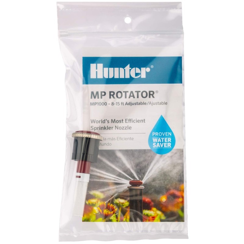 Hunter MP1000-90 Adjustable Sprinkler Nozzle – MP Rotator Head, 90°–210°