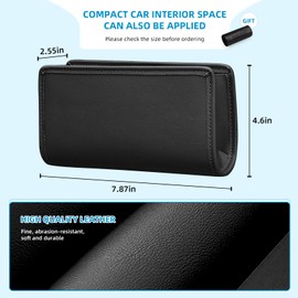 Zmoso - cubeta de basura para coche, organizador de piel para puerta de basura con un rollo de bolsa de basura, plegable, para colgar minicarros, accesorios interiores imprescindibles (color negro)