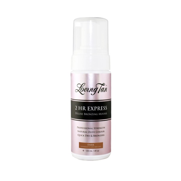 Loving Tan 2 HR Express Self Tanning Mousse, Dark -