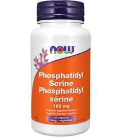 NOW Phosphatidyl Serine Capsules, 100mg, 60 Count