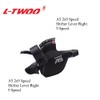 CNCLOL Gear Lever, Bicycle Rear Derailleur 9 Speed Set for
