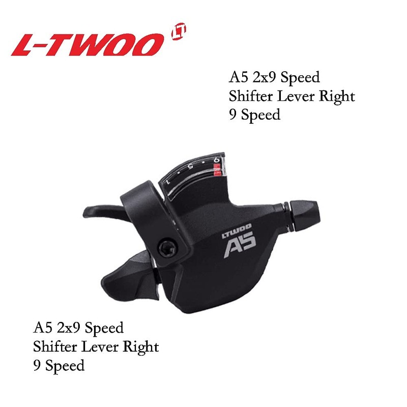 CNCLOL Gear Lever, Bicycle Rear Derailleur 9 Speed Set for