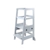 Zytty Toddler Step Stool Toddler Kitchen Stool, Adjustable-Height Toddler Tower