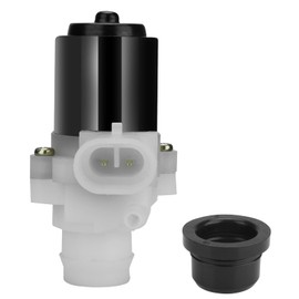 IWIWE 104307 Truck Windshield Wiper Washer Fluid Pump Replacement for Peterbilt 104307 HLK7046 T4695001 104252 385 386 387 388 389 579 385 386 387 388 389 579 and Kenworth T680 T880 （1Pack）