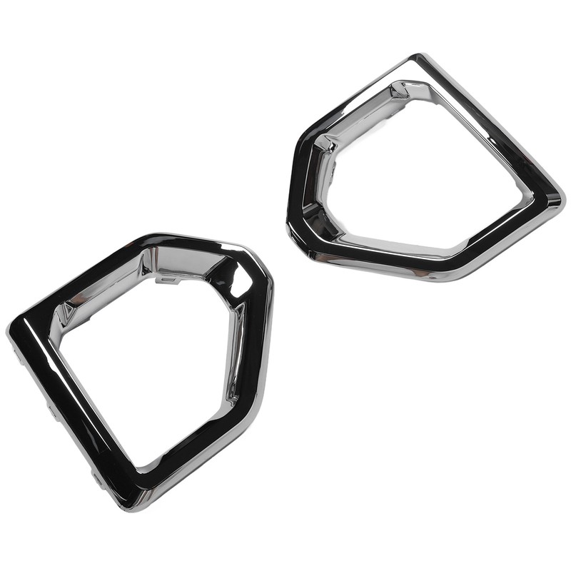 1 Pair Chrome Fog Lamp Bezels 84176753 Left Right Fog