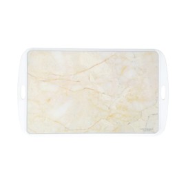 Pearl Metal Cutting Board, Medium, Antibacterial, Silver Ion, Dishwasher Safe, Beige Stone, Beige Stone, Licute Design Board CC-1582