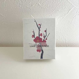 Kosaido HANGA Incense, 10 Types, Incense, Kyoto Stick Type, Made in Japan, Aroma (Plum)