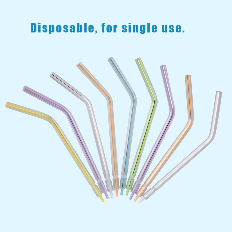 200pcs Dental Disposable Air Water Spray Nozzles Tips Tubes For