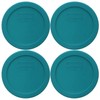 Pyrex 7201-PC 4-Cup Turquoise Plastic Replacement Food Storage Original Genuine