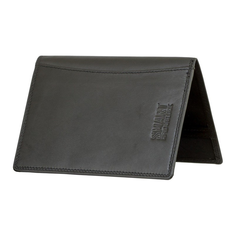 RFID Blocking Travel Biometric Passport Leather Wallet Holder Cover Case