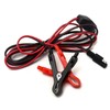 QWORK 8Ft Wire Harness with Clamps, 16AWG Wire Harnes, SAE