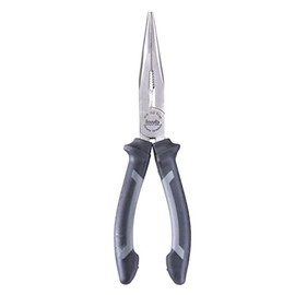 KWB Needle Nose Pliers 200 mm Straight Cutting Edges Hardened, Chrome Vanadium Steel 382310 (as per DIN ISO 5745)