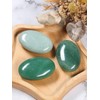 CrystalTears Green Aventurine Crystal Stone 2.4” Large Polished Pocket Palm