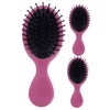 SAFIGLE 3pcs Mini Hair Brush Durable Massage Comb for Women